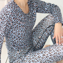 Load image into Gallery viewer, Mint Cheetah leggings - Ladies
