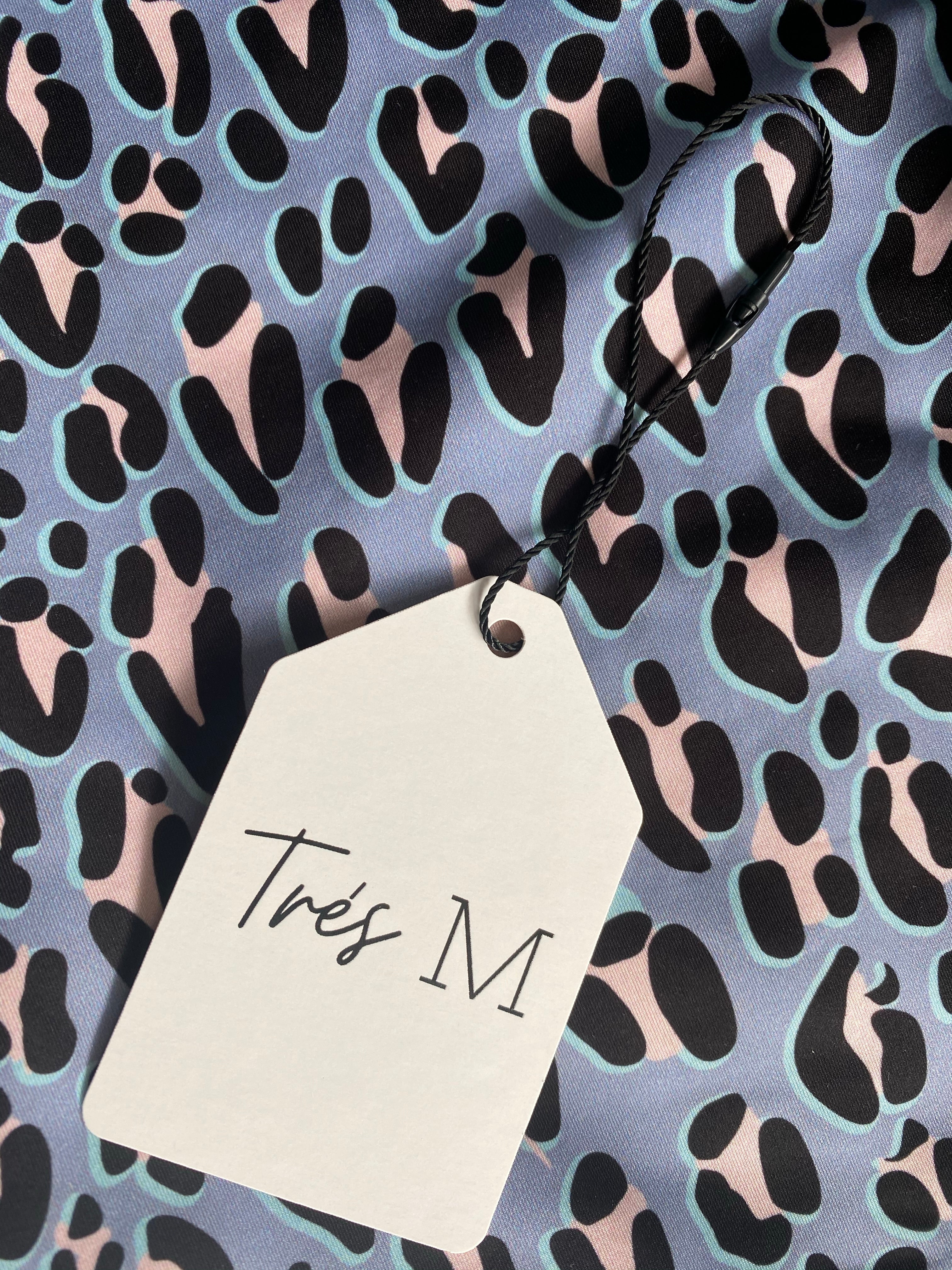 Mint Cheetah long sleeve top - Ladies