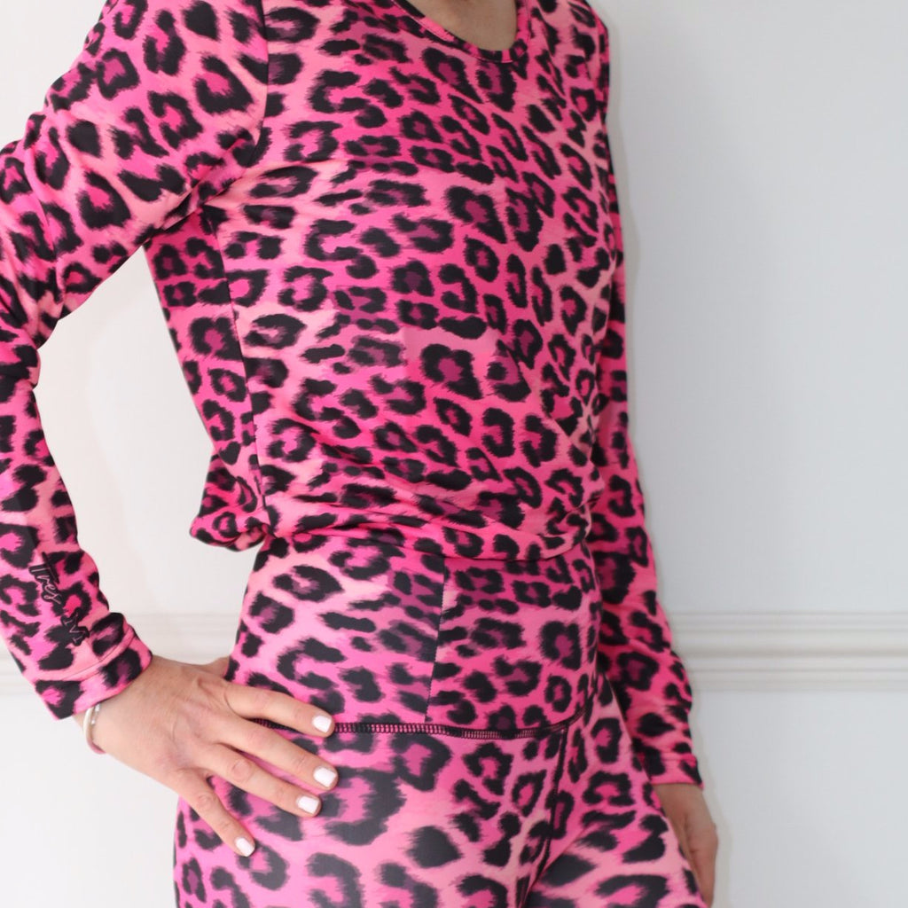 Pink Panther long sleeve top - Ladies